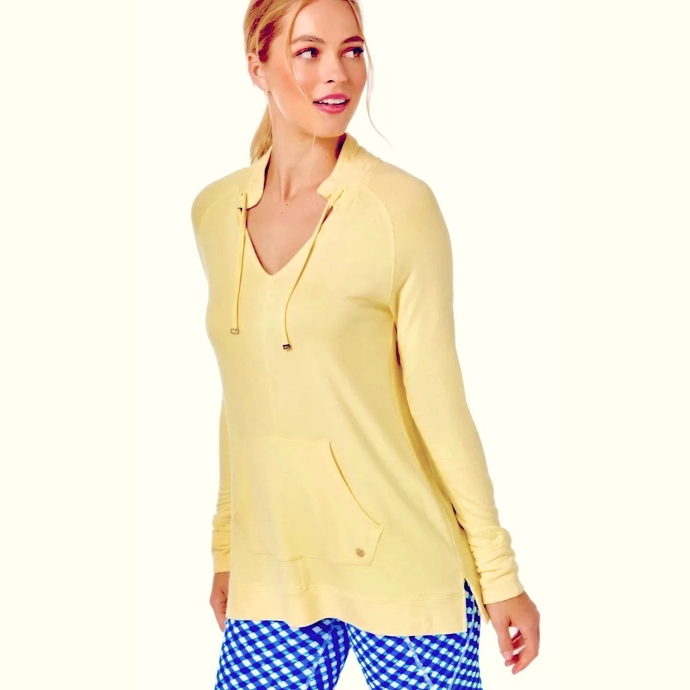 Lilly Pulitzer NWT Cassi Popover Creme Fraiche Size XL